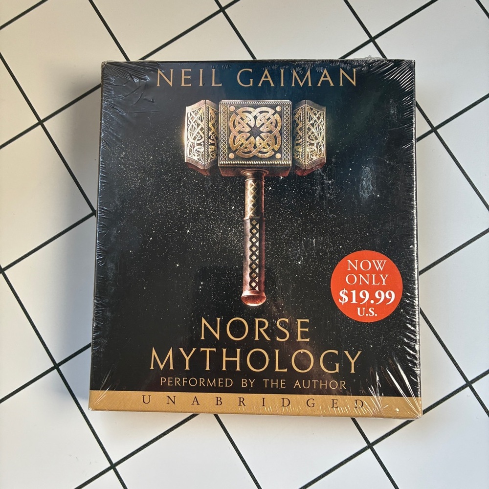 Norse Mythology Audiobook by Neil Gaiman (CD)